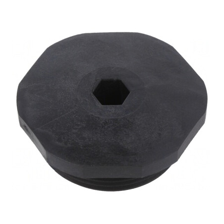 Capac de protecție negru PG29 IP54 poliamidă | Electronic-mag.ro | Componente Electronice