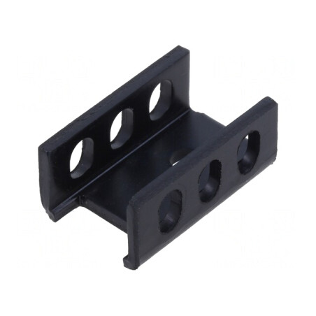Radiator Extrudat TO220 Negru 25x16x11mm 18°C/W | Electronic-mag.ro | Componente Electronice