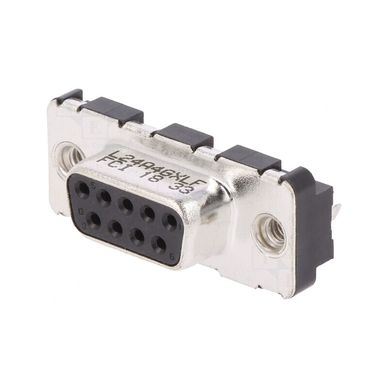 D-Sub 9-Pin Soclu Mamă pentru PCB 5A | Electronic-mag.ro | Componente Electronice