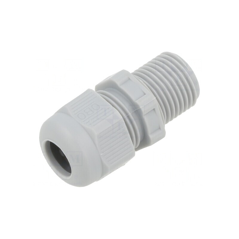Garnitură de etanşare poliamidă gri M16 IP68 | Electronic-mag.ro | Componente Electronice