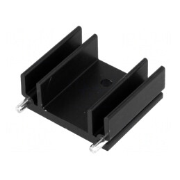Radiator Extrudat TO220 25x29x12mm 9K/W | Electronic-mag.ro | Componente Electronice