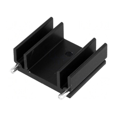 Radiator Extrudat TO220 25x29x12mm 9K/W | Electronic-mag.ro | Componente Electronice