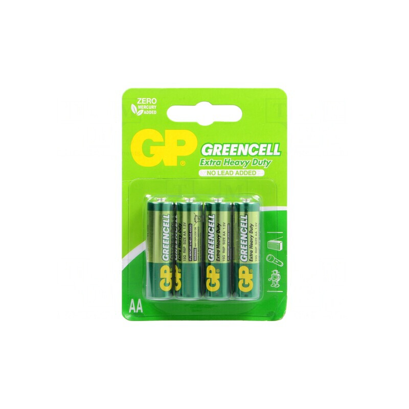 Baterii Zinc-Carbon 1.5V AA Nereîncărcabile 4 Bucăți GREENCELL | Electronic-mag.ro | Componente Electronice Baterii Zinc-Carbon 1.5V AA Nereîncărcabile 4 Bucăți GREENCELL | Electronic-mag.ro | Componente Electronice