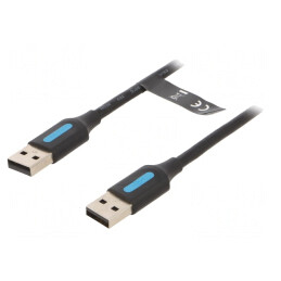 Cablu USB 2.0 A-A Nichelat 0,25m | Electronic-mag.ro | Componente Electronice