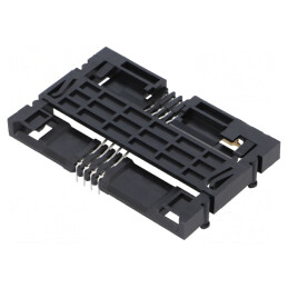 Conector pentru Carduri Smart Card THT Aurit | Electronic-mag.ro | Componente Electronice
