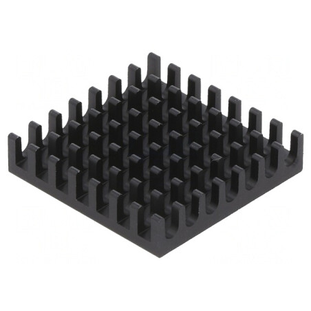 Radiator BGA Negru cu Aripioare 27,9mm | Electronic-mag.ro | Componente Electronice