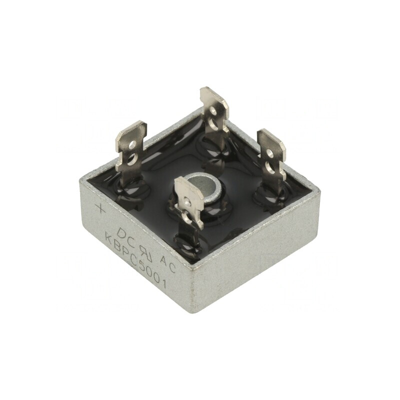 Punte Redresoare Monofazat 100V 50A MB-25 | Electronic-mag.ro | Componente Electronice