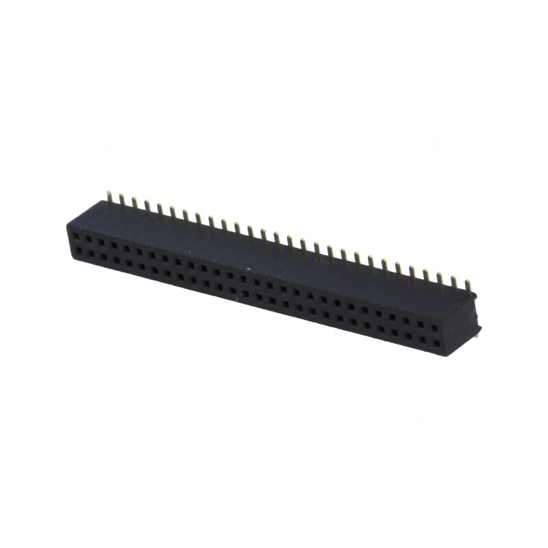 Soclu pini mamă 1,27mm SMT 2x28 1A | Electronic-mag.ro | Componente Electronice