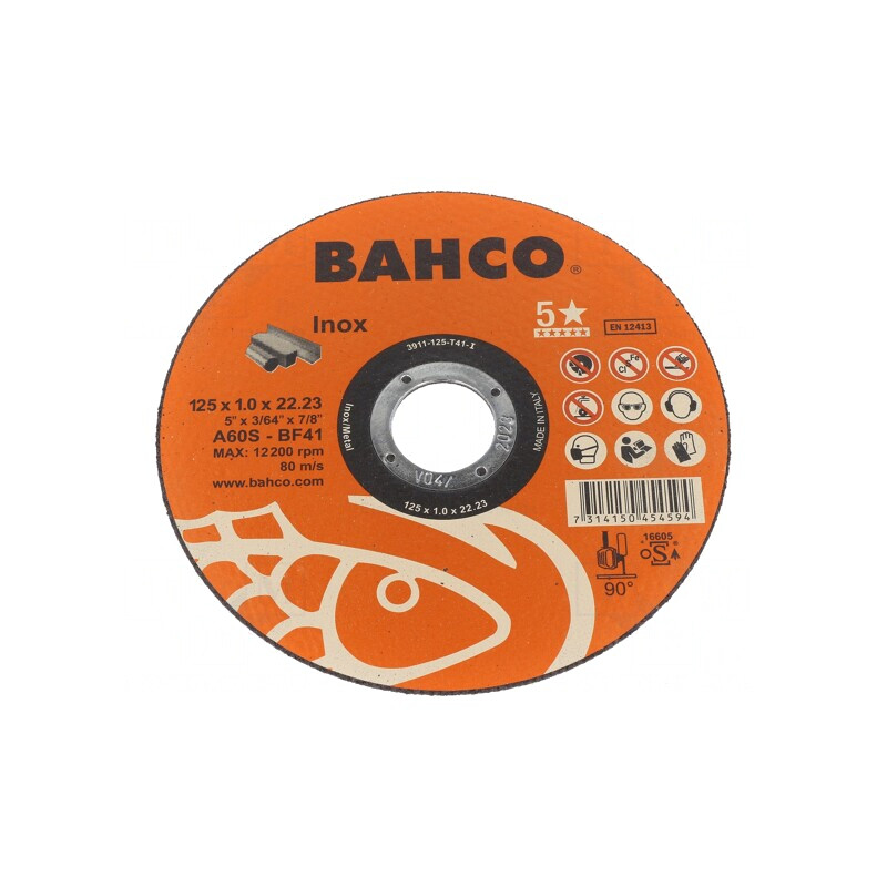 Disc de tăiere 125mm 1mm 5* | Electronic-mag.ro | Componente Electronice