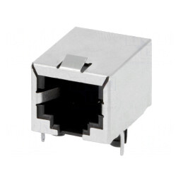Soclu RJ12 6p6c Ecranat în Unghi | Electronic-mag.ro | Componente Electronice