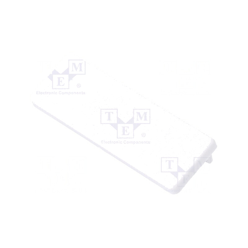 Obturator LED Profile Alb 2buc TOPMET | Electronic-mag.ro | Componente Electronice
