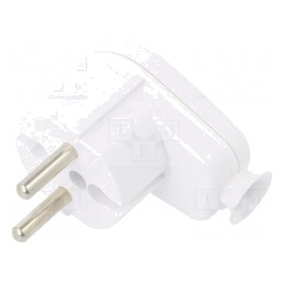 Conector Alimentare AC 230V 16A Albă | Electronic-mag.ro | Componente Electronice