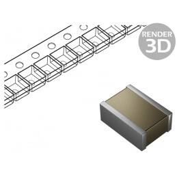 Condensator Ceramic SMD 1uF 250V X7R 1825