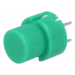 Comutator Tastatură Verde SPST-NO 0.01A 32VDC