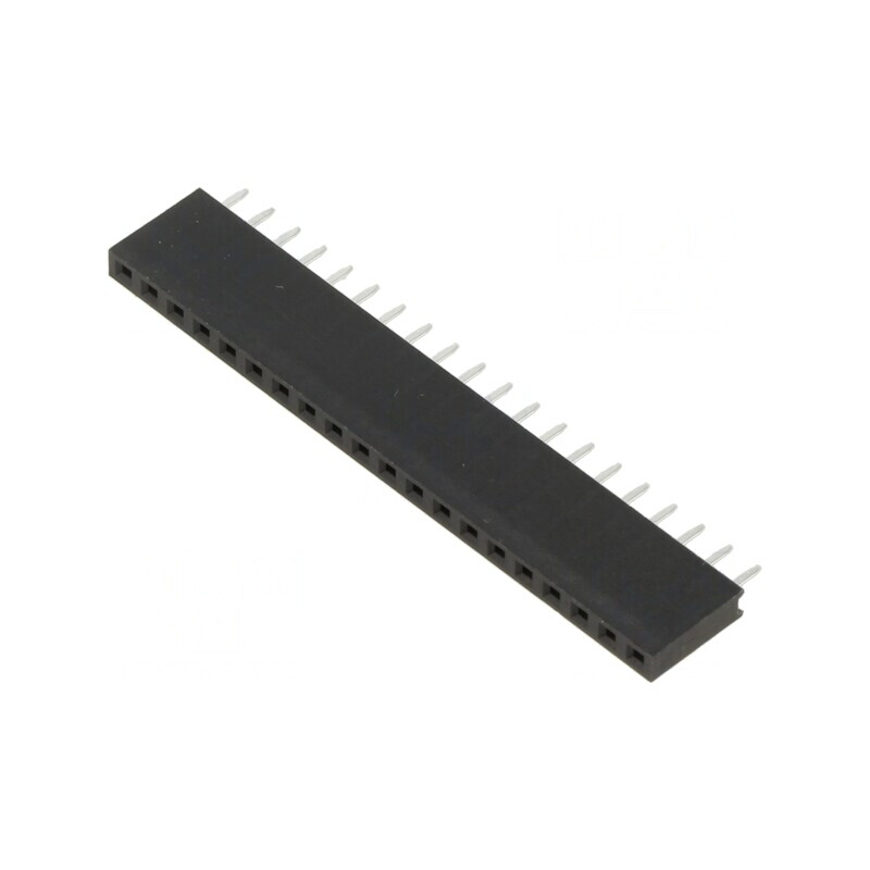 Soclu Şiruri Pini Mamă 2,54mm 20-PIN THT PCB Aurit | Electronic-mag.ro | Componente Electronice