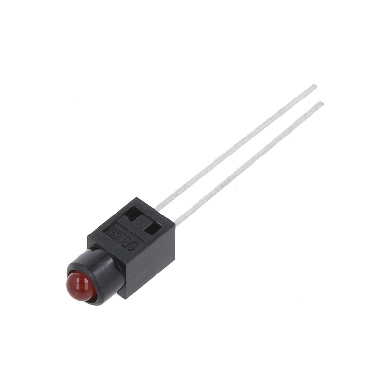 LED 3mm Roșu 30mA Lentilă 60° | Electronic-mag.ro | Componente Electronice