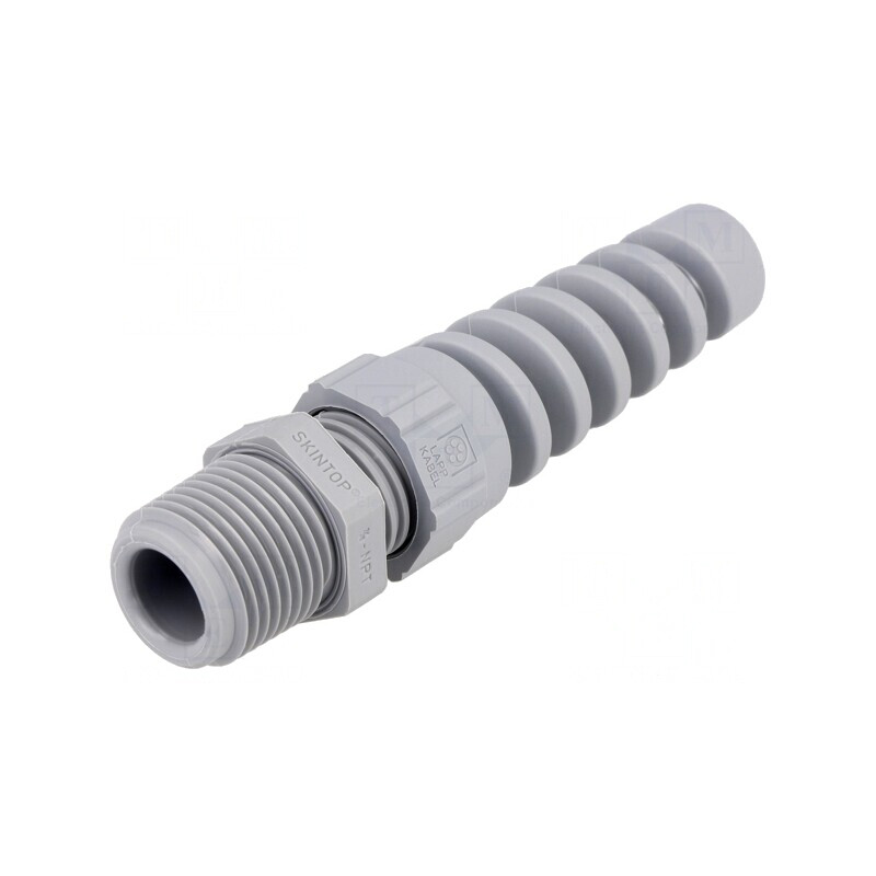 Garnitură de etanșare NPT3/8 IP68 Poliamidă Gri | Electronic-mag.ro | Componente Electronice