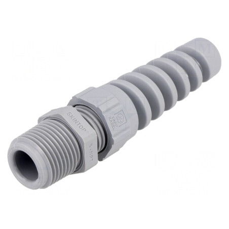 Garnitură de etanșare NPT3/8 IP68 Poliamidă Gri | Electronic-mag.ro | Componente Electronice