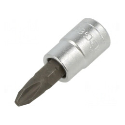 Tubulară Phillips PH2 1/4 Oțel Crom-Vanadium | Electronic-mag.ro | Componente Electronice
