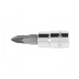 Tubulară Pozidriv PZ1 1/4 Oțel Crom-Vanadium | Electronic-mag.ro | Componente Electronice