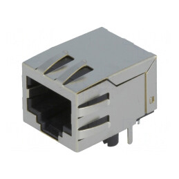 Soclu RJ45 8p8c Ecranat THT | Electronic-mag.ro | Componente Electronice