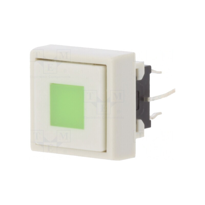 Comutator Tastatură Albă cu LED Verde 2 Pozții DPDT 0.1A 30VDC | Electronic-mag.ro | Componente Electronice Comutator Tastatură Albă cu LED Verde 2 Pozții DPDT 0.1A 30VDC | Electronic-mag.ro | Componente Electronice
