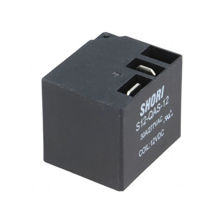 Releu Electromagnetic SPST-NO 12VDC PCB Serie S12 | Electronic-mag.ro | Componente Electronice