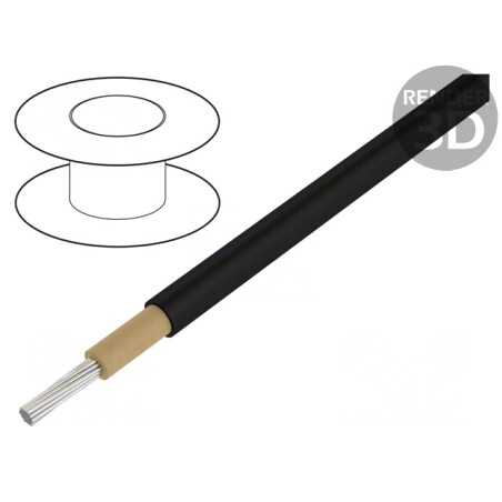 Cablu Solarflex Negru 4mm2 PO | Electronic-mag.ro | Componente Electronice