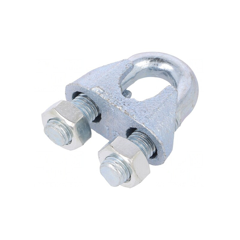 Clema prindere cablu oțel 16mm | Electronic-mag.ro | Componente Electronice