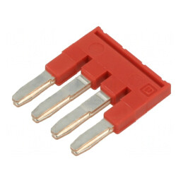 Punte cu Șuruburi Roșie 5mm UL94V-0 | Electronic-mag.ro | Componente Electronice