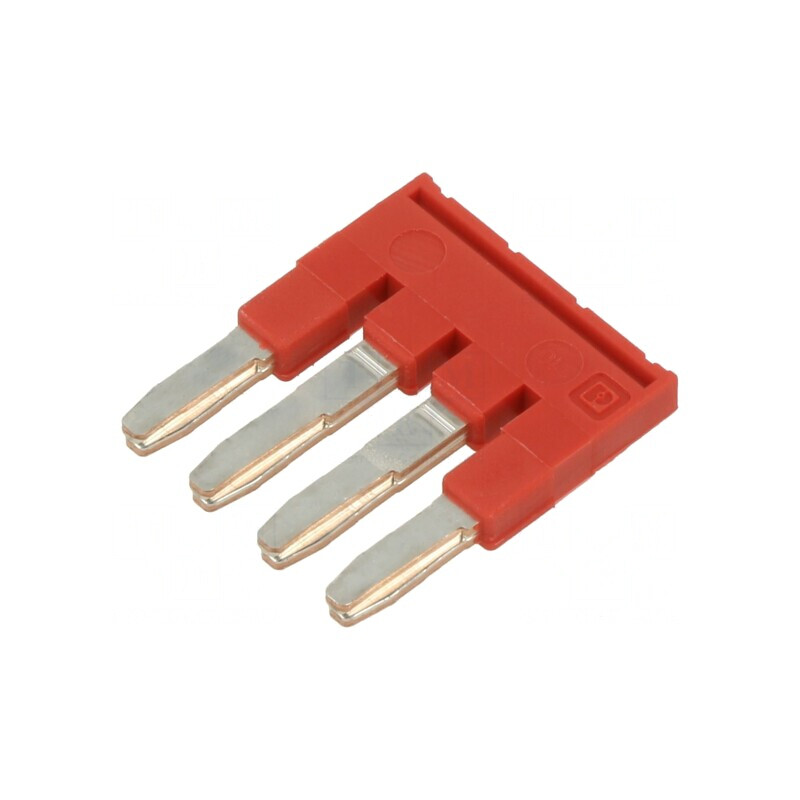 Punte cu Șuruburi Roșie 5mm UL94V-0 | Electronic-mag.ro | Componente Electronice