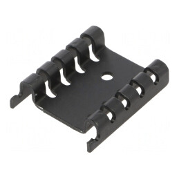 Radiator negru TO220 7,2x27x29mm 20K/W | Electronic-mag.ro | Componente Electronice