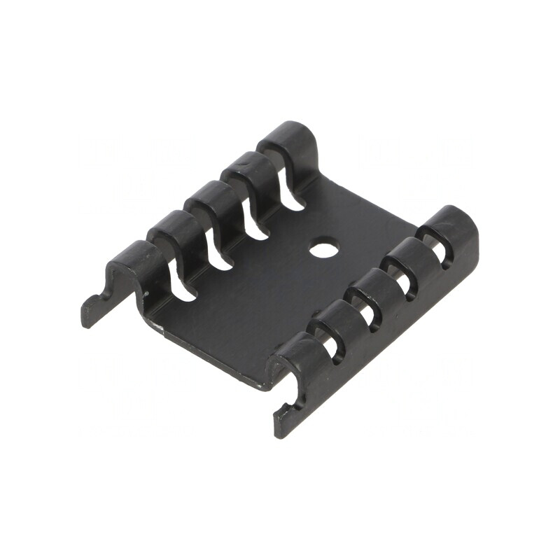 Radiator negru TO220 7,2x27x29mm 20K/W | Electronic-mag.ro | Componente Electronice