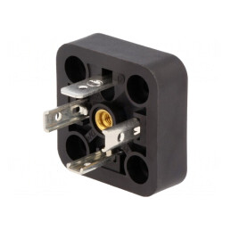 Conector Valvă Soclu Format A 18mm 4P 16A | Electronic-mag.ro | Componente Electronice