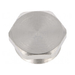 Capac de protecție PG13,5 IP54 alamă nichelată | Electronic-mag.ro | Componente Electronice