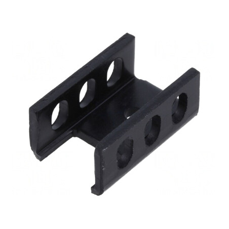 Radiator Extrudat Negru TO220 25x16x11mm 18°C/W | Electronic-mag.ro | Componente Electronice