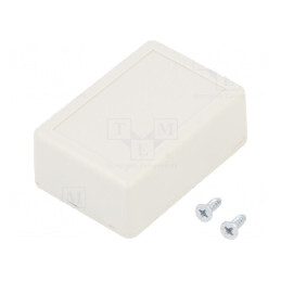 Carcasă Universală ABS Gri Deschis IP54 35x50x20mm | Electronic-mag.ro | Componente Electronice