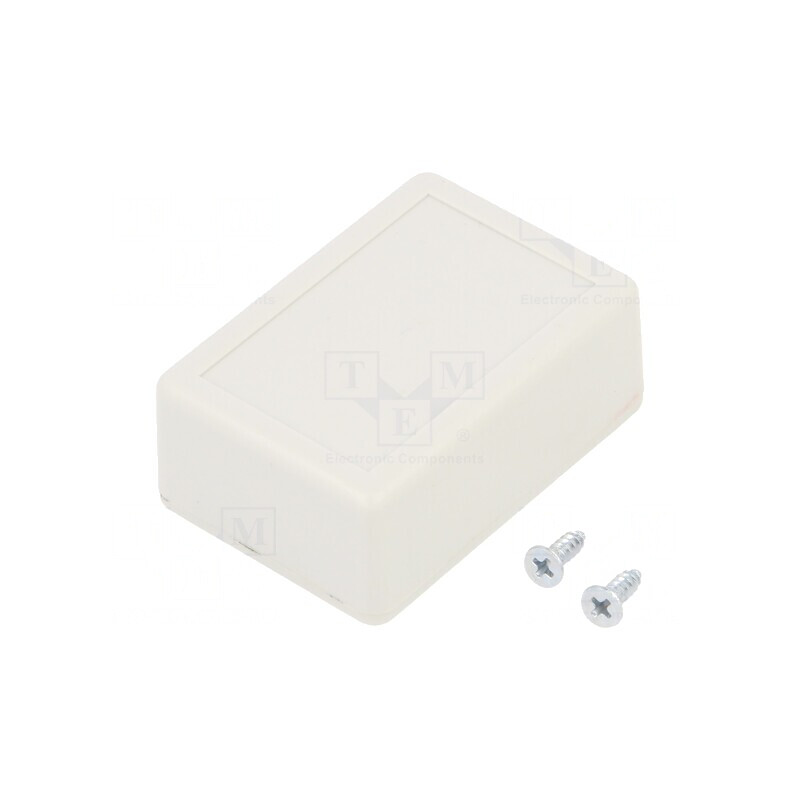 Carcasă Universală ABS Gri Deschis IP54 35x50x20mm | Electronic-mag.ro | Componente Electronice