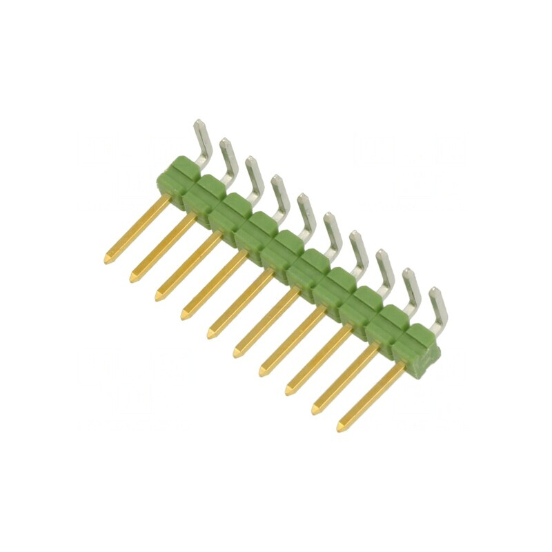 Şir Pini Tată 10-Pin 90° AMPMODU MOD II | Electronic-mag.ro | Componente Electronice