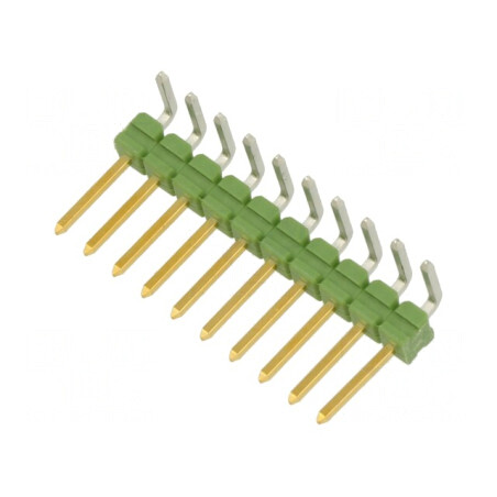 Şir Pini Tată 10-Pin 90° AMPMODU MOD II | Electronic-mag.ro | Componente Electronice