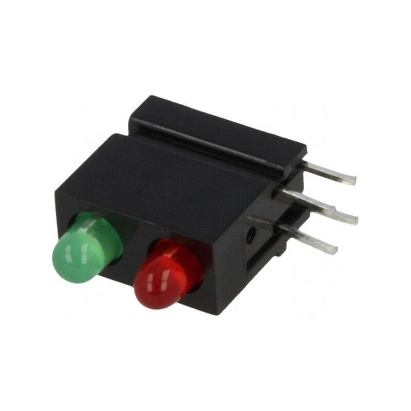 LED Bicolor Roșu/Verde 3mm 20mA | Electronic-mag.ro | Componente Electronice