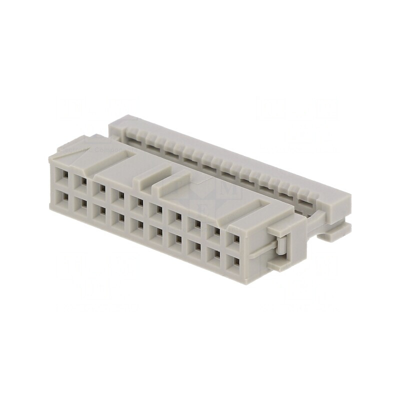 Mufă IDC Mamă 20 Pin pentru Cablu-Bandă 1,27mm | Electronic-mag.ro | Componente Electronice Mufă IDC Mamă 20 Pin pentru Cablu-Bandă 1,27mm | Electronic-mag.ro | Componente Electronice