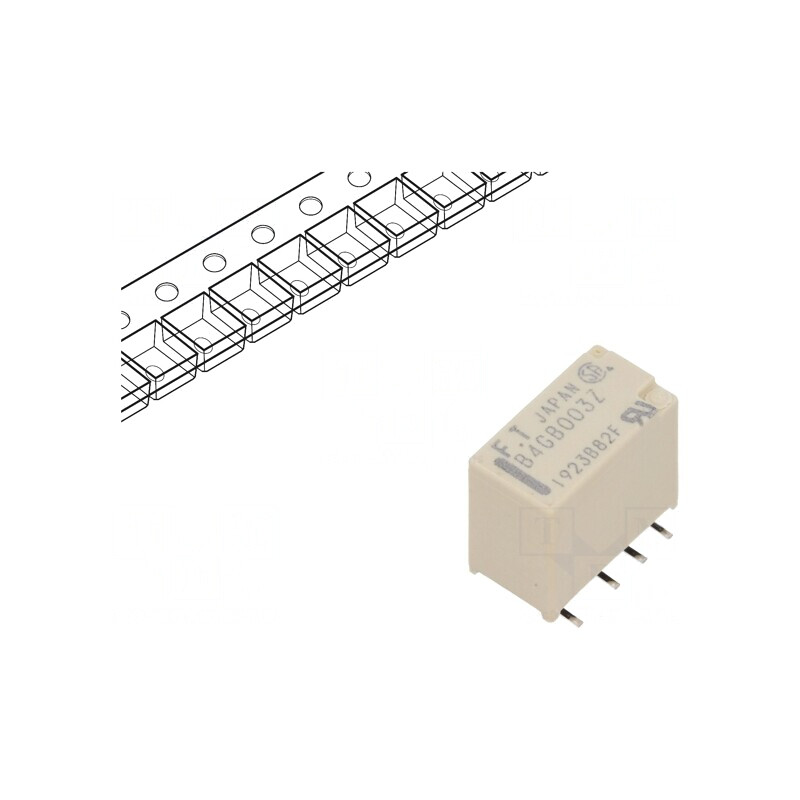 Releu Electromagnetic DPDT 3VDC 2A SMT | Electronic-mag.ro | Componente Electronice Releu Electromagnetic DPDT 3VDC 2A SMT | Electronic-mag.ro | Componente Electronice