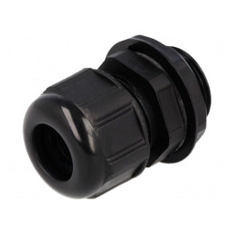 Garnitură etanşare PG16 IP68 poliamidă neagră | Electronic-mag.ro | Componente Electronice
