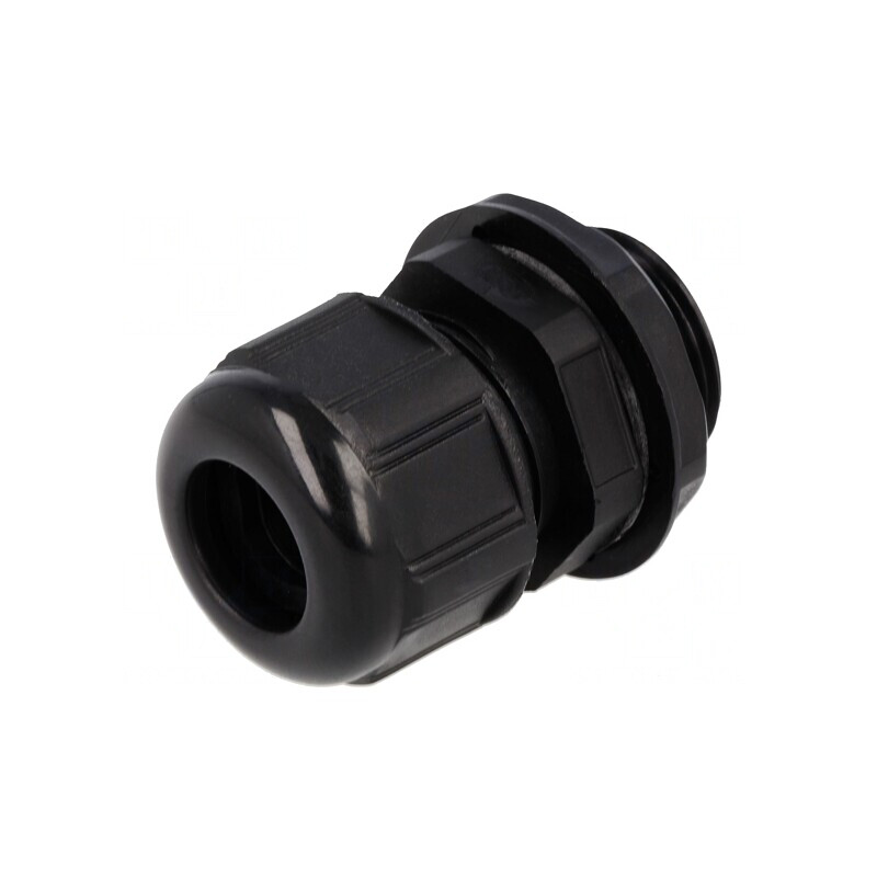 Garnitură etanşare PG16 IP68 poliamidă neagră | Electronic-mag.ro | Componente Electronice