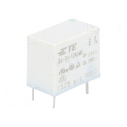 Releu Electromagnetic SPST-NO 24VDC 8A | Electronic-mag.ro | Componente Electronice