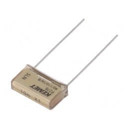 Condensator de Hârtie X1 10nF 480V THT 15,2mm | Electronic-mag.ro | Componente Electronice