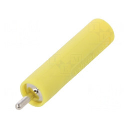 Soclu Banană 4mm Galbenă 20A 1kV | Electronic-mag.ro | Componente Electronice