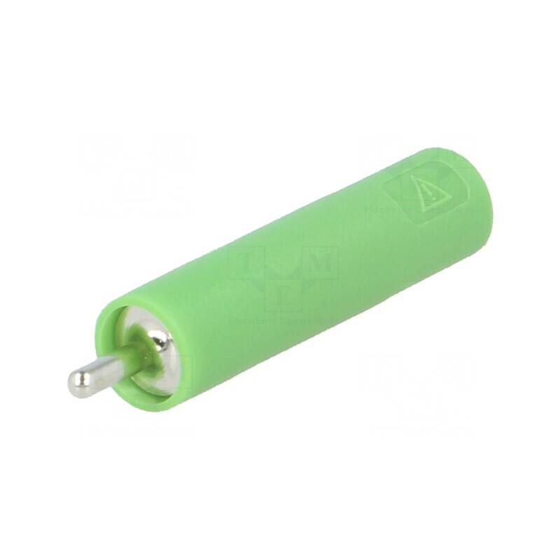 Soclu Banană Verde 4mm 20A 1kV | Electronic-mag.ro | Componente Electronice