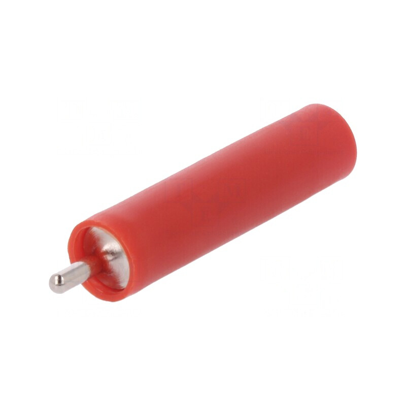 Soclu banană 4mm 20A roșu 1kV | Electronic-mag.ro | Componente Electronice
